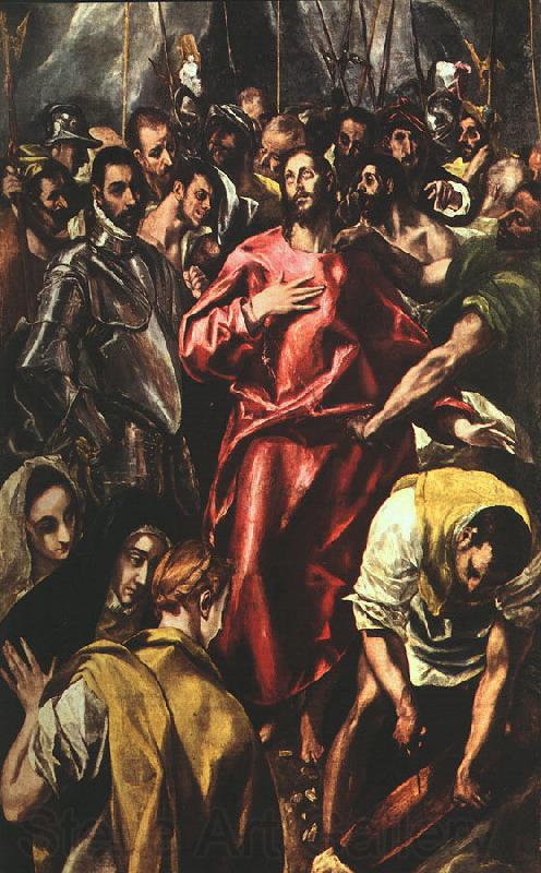 El Greco The Disrobing of Christ